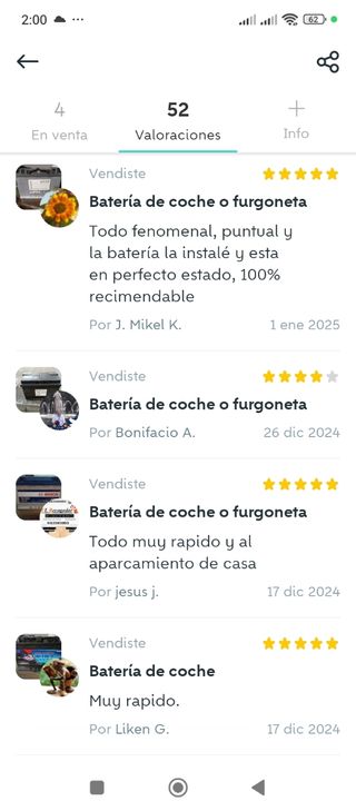 Batería Coche Tudor Technica TB740 74Ah