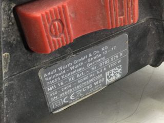 martillo electrico wurth mh16-xe