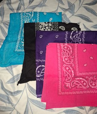 4 Bandanas - Colores Variados