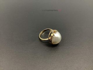 anillo oro 18k con piedra con circonita