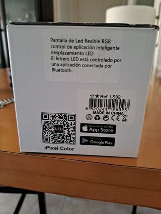 Pantalla de Led flexible RGB