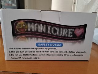 Pantalla de Led flexible RGB