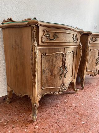 Mesitas noche estilo Luis XV