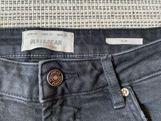 Shorts negros rotos - Talla 40 Slim Fit