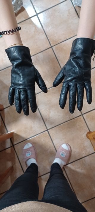 Guantes Piel - Mujer