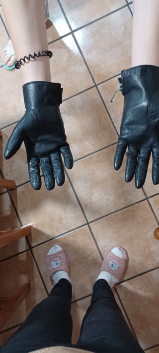 Guantes Piel - Mujer