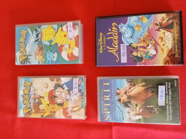 VHS Disney & altro: 20 film