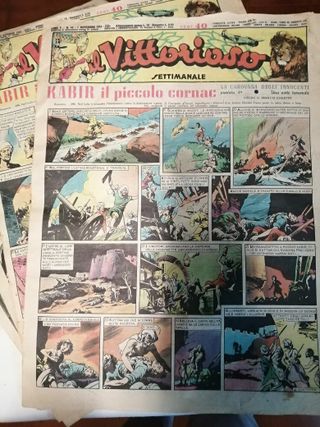 Fumetti il virtuoso 1941 giornalini 10 pezzi  
