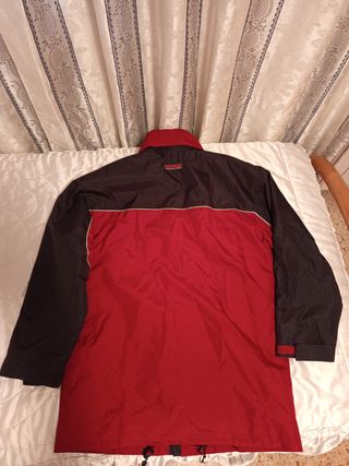 Chaqueta Hombre Rojo-Negro