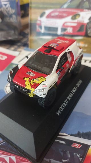 Peugeot 208 DKR. Dakar 1:43.