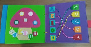 Libro de fieltro desde 50€ (según páginas)