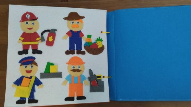 Libro de fieltro desde 50€ (según páginas)