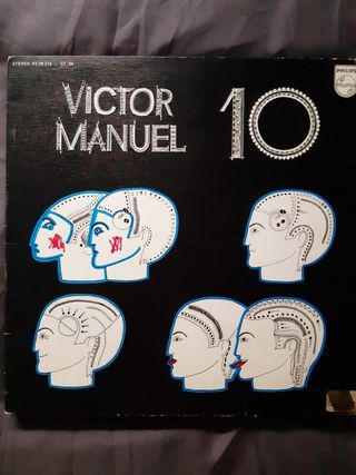 LP Victor Manuel 10 - Vinilo