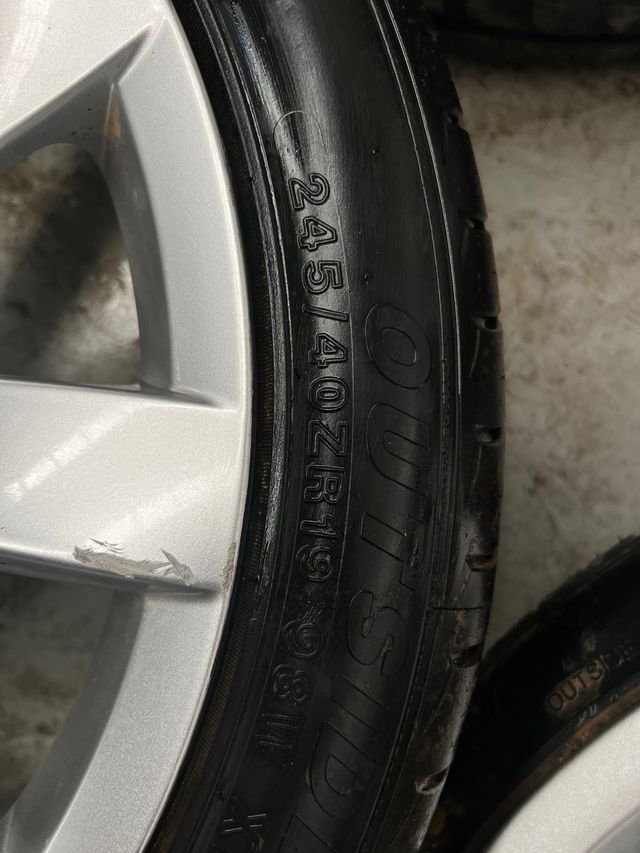 llantas en 19 pulgadas originales de Volkswagen