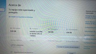 Portátil HP 15-bs250LA. Impecable