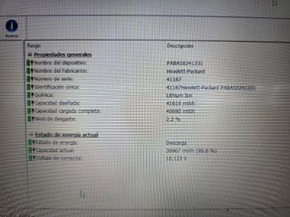 Portátil HP 15-bs250LA. Impecable