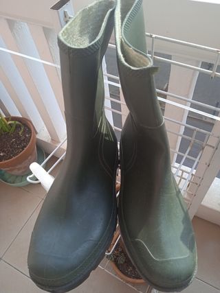 Stivali gomma verdi unisex