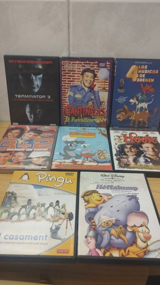 20 Películas DVD infantiles
