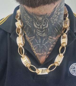 CADENA BALA NUEVO DISEÑO ORO 18KT 