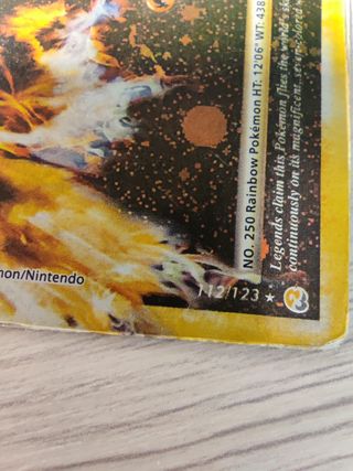 Ho-Oh Legend - Carta Pokémon