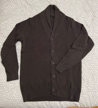 Cárdigan Massimo Dutti gris
