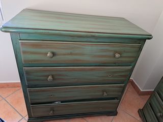 Mesitas de noche vintage - 2 uds