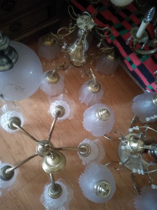 Lampadari vintage - Oro