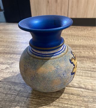 Vaso Ceramica Decorativo Sole