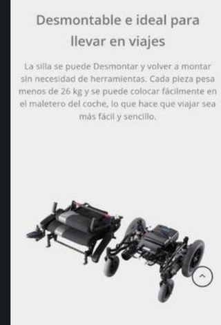 Silla Ruedas Eléctrica - ¡Oferta!