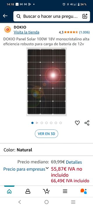 Inversor 12V + Batería AGM Lucas 100Ah