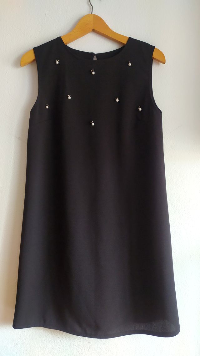 Vestido negro mujer - Talla M