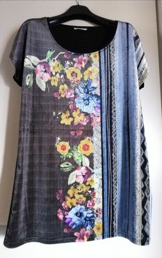 Blusa PAQUITA multicolor fiori