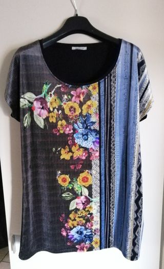 Blusa PAQUITA multicolor fiori