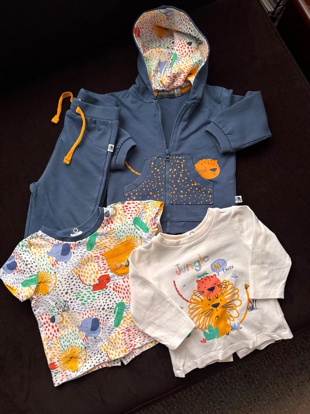 Pack Canadá Ropa bebé 3-6 meses - 4 piezas