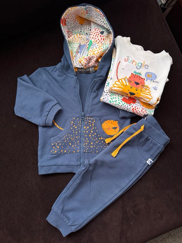 Pack Canadá Ropa bebé 3-6 meses - 4 piezas