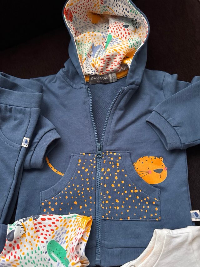 Pack Canadá Ropa bebé 3-6 meses - 4 piezas
