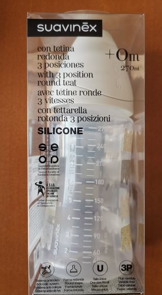 Biberon Suavinex Silicone