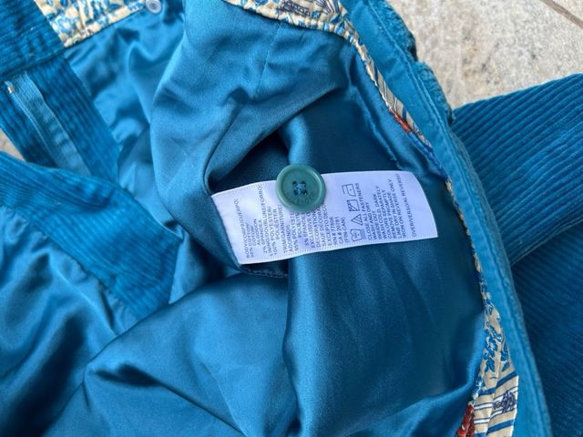 Minifalda pana Tommy Hilfiger azul