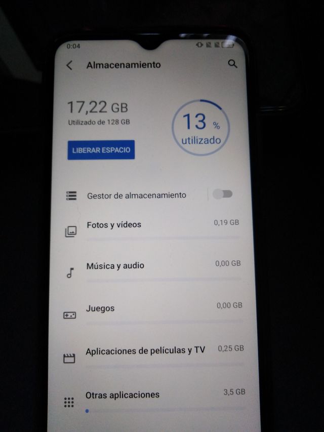 TCL teléfono móvil - Gris espacial
