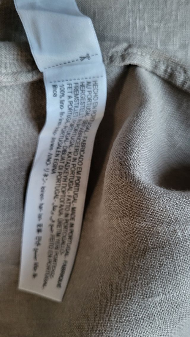 Camisa Massimo Dutti lino