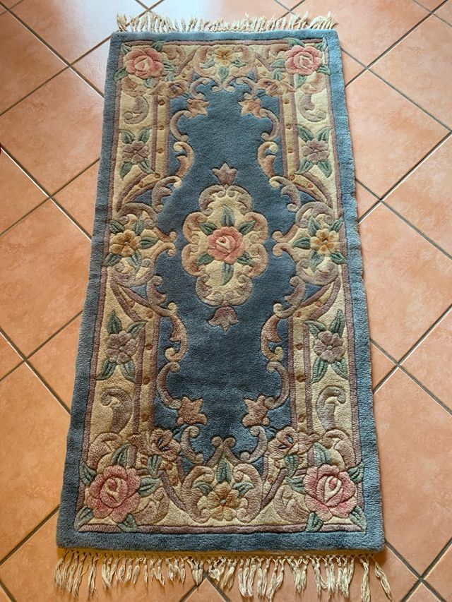 Tappeto vintage floreale