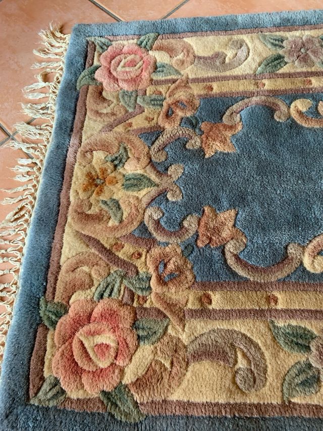 Tappeto vintage floreale