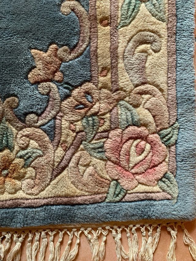 Tappeto vintage floreale