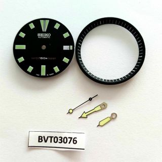 SEIKO NEGRO DIAL MANOS MINUTOS PISTA CONJUNTO