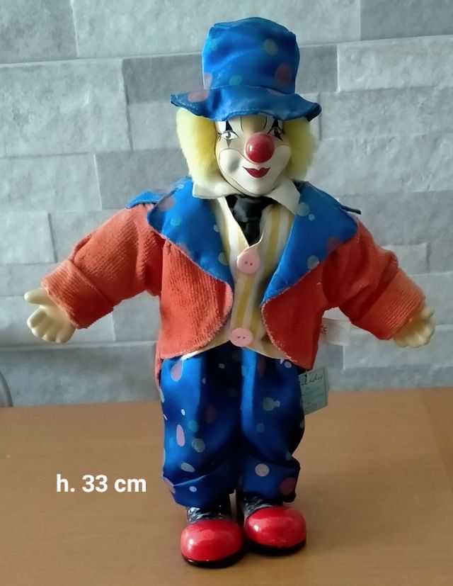 CLOWN vintage anni '80 marca "MILADY"