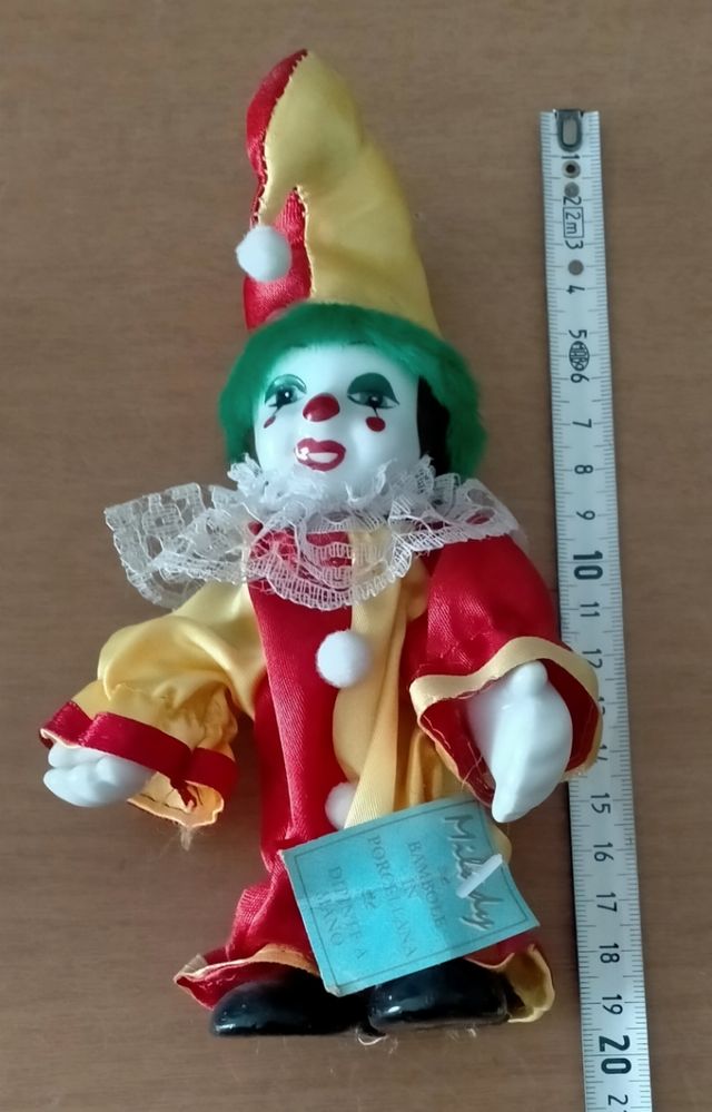CLOWN vintage anni '80 marca "MILADY"