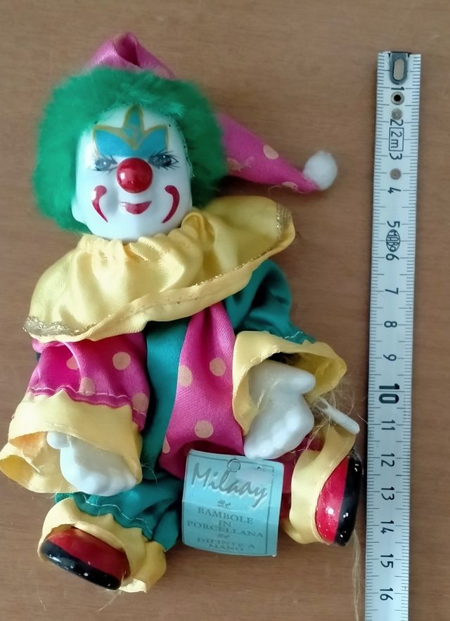 CLOWN vintage anni '80 marca "MILADY"