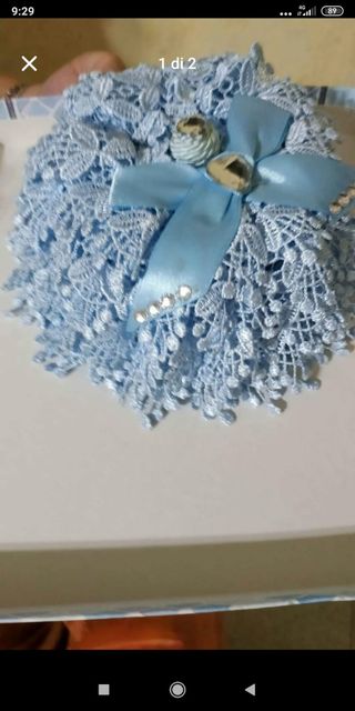 Portacipria pizzo azzurro