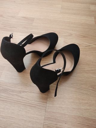 Zapatos negros tacón Peach Pie - Talla 40