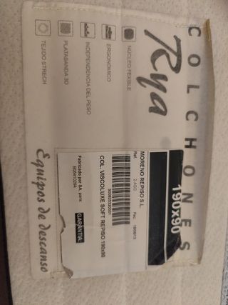 Colchón individual seminuevo